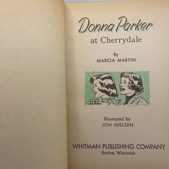 Donna Parker at Cherrydale Vintage Hardcover Book 1957 - Picture 7 of 14